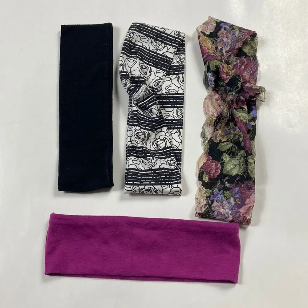 10/$50 Hair Bandanas Set Four Pc